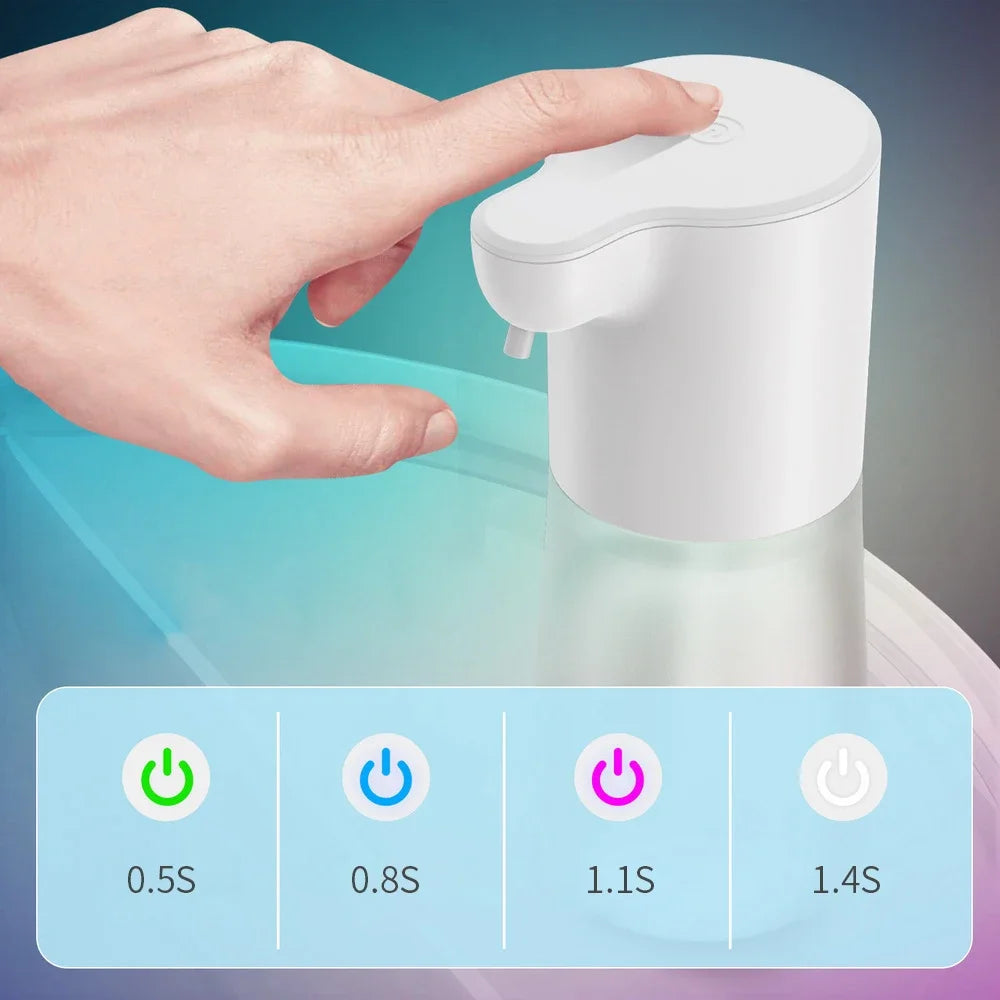 Dispensador automático de jabón para manos inteligente sin contacto para cocina y baño