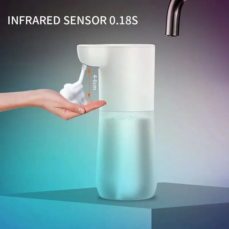Dispensador automático de jabón para manos inteligente sin contacto para cocina y baño