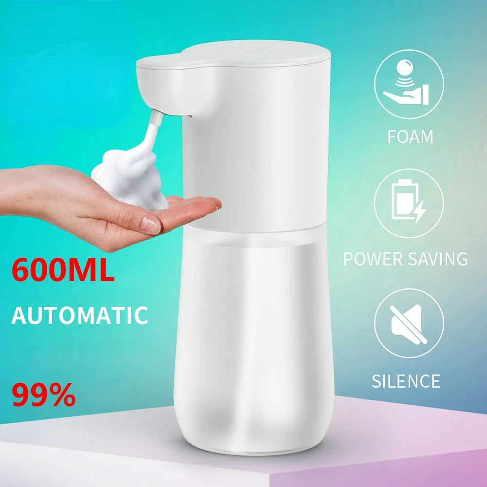 Dispensador automático de jabón para manos inteligente sin contacto para cocina y baño