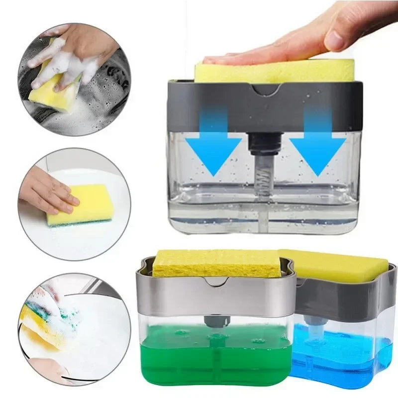 Automatic dish soap dispenser