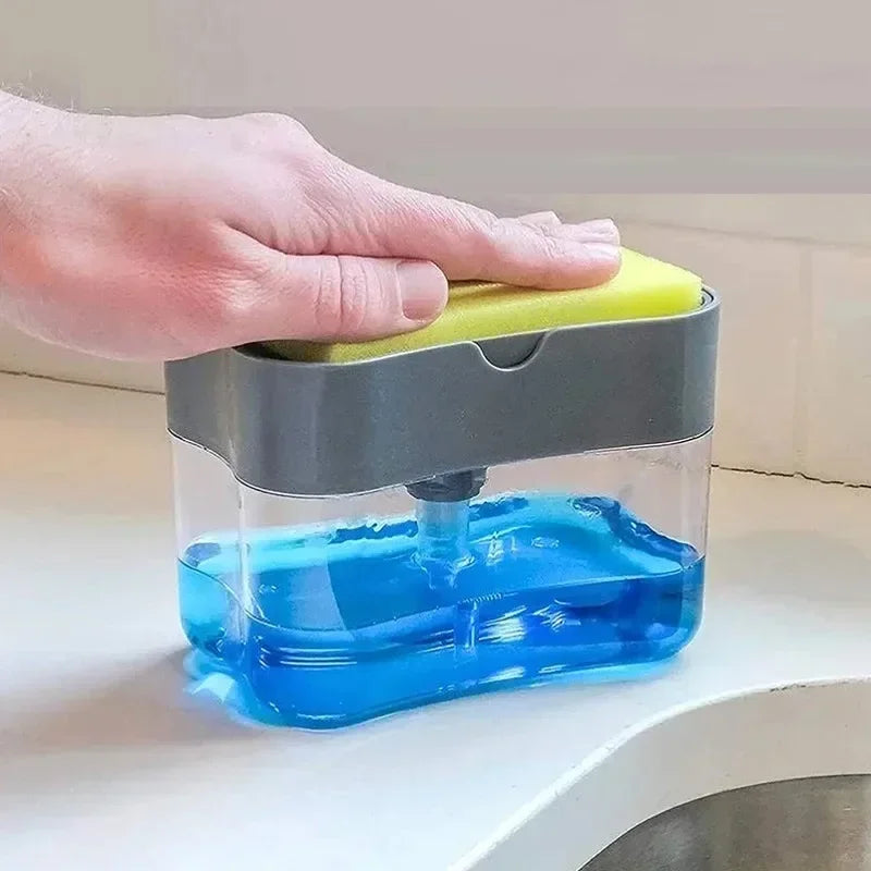 Automatic dish soap dispenser