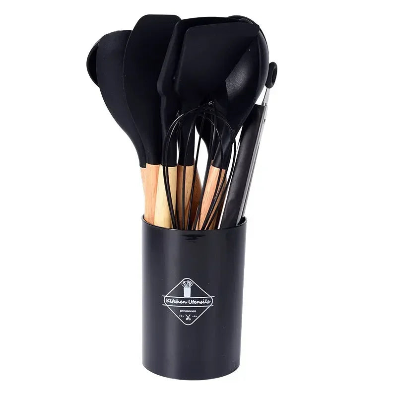 Juego de utensilios de cocina antiadherentes