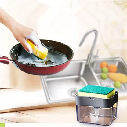 Automatic dish soap dispenser